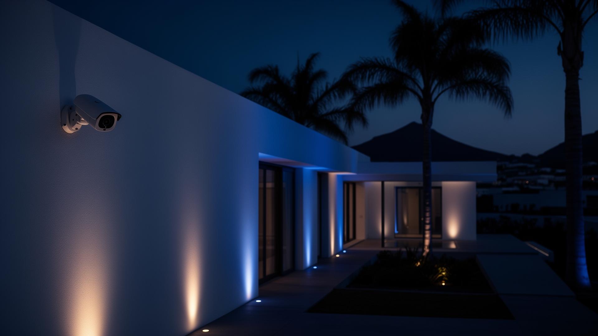 Instalación de cámaras de seguridad en vivienda de Gran Canaria